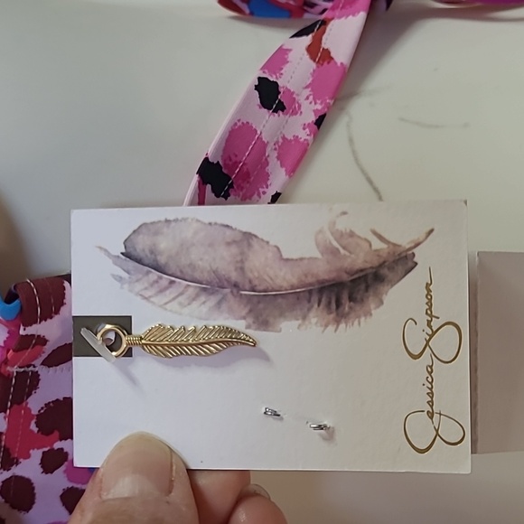 Vibrant Multicolor Halter Bikini Top - Picture 3 of 4